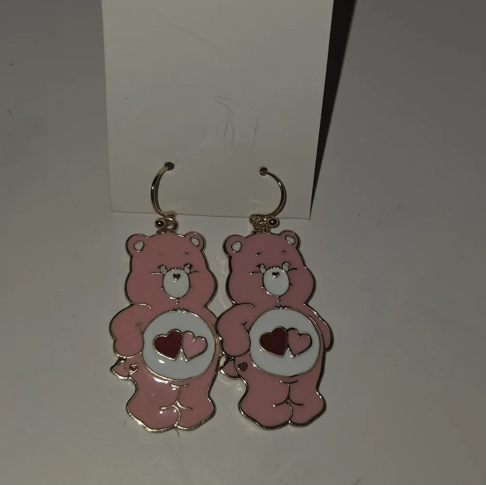 Love-A-Lot Bear Care Bears Earrings Handmade Hypo-Allergenic Bundle/Offer 2 Save